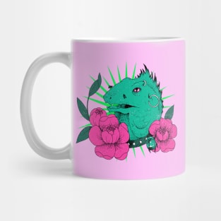 Vintage Retro Lizard Mug